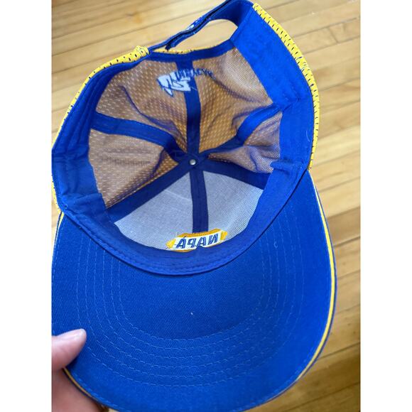 NAPA RACING Team Truckers Adjustable Hat Yellow Blue Embroidered - Picture 6 of 6